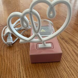 Scentsy Pink Heart Warmer